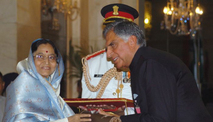 ratan tata and smt pratibha patil